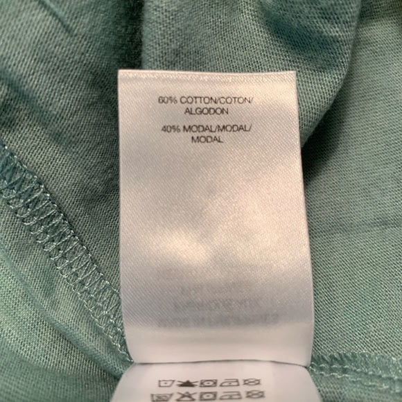 Lucky Brand floral l/s cotton top, size M - Picture 7 of 7